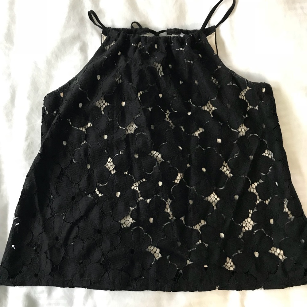 Beautiful Black Lace Top bought at Anthropologie